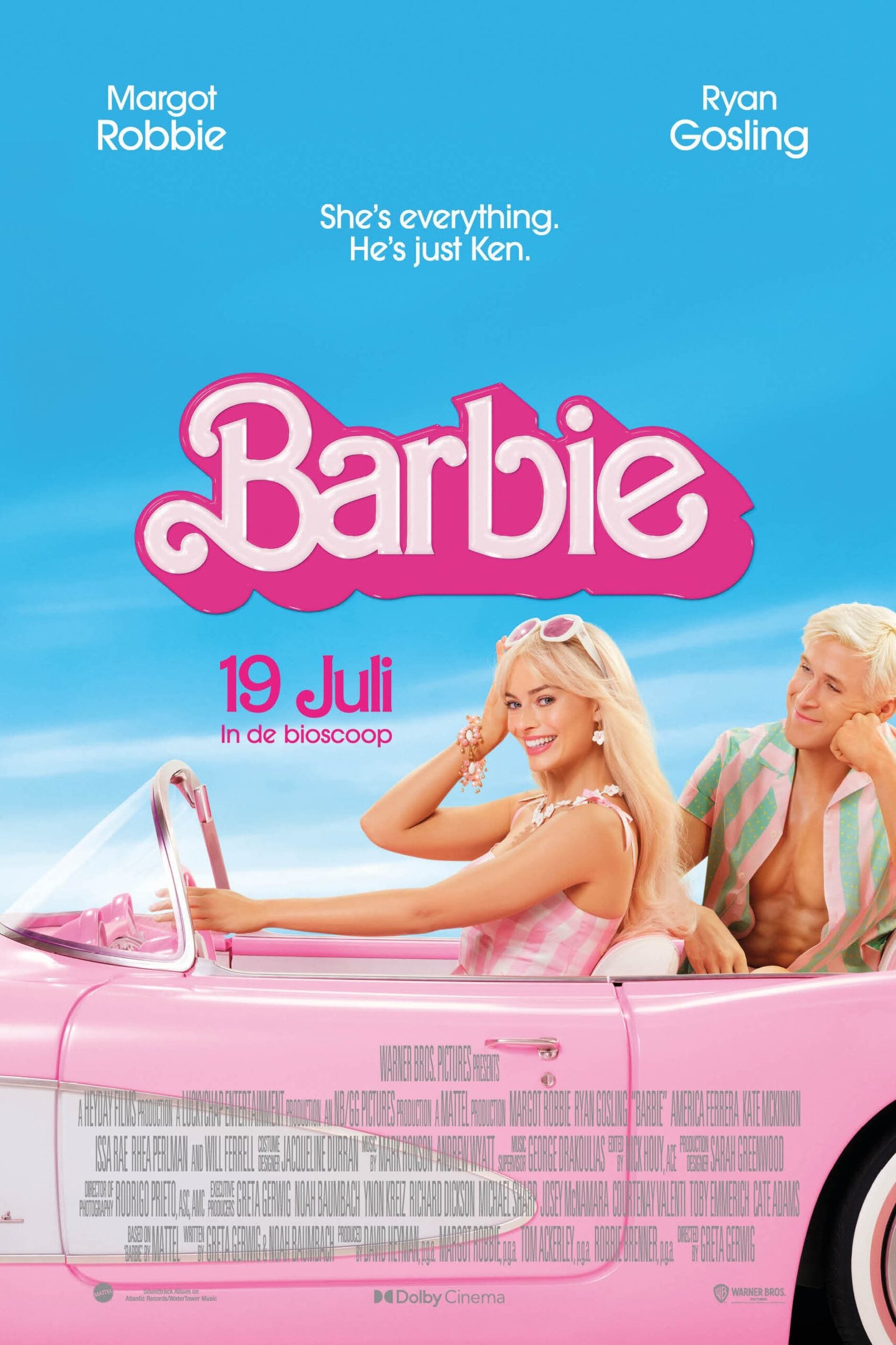 Poster for the movie "Barbie"