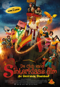 Poster for the movie "De Club van Sinterklaas Film: De Gestrande Stoomboot"