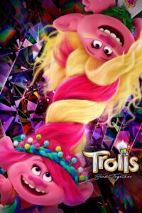 Poster for the movie "Trolls Band Together"