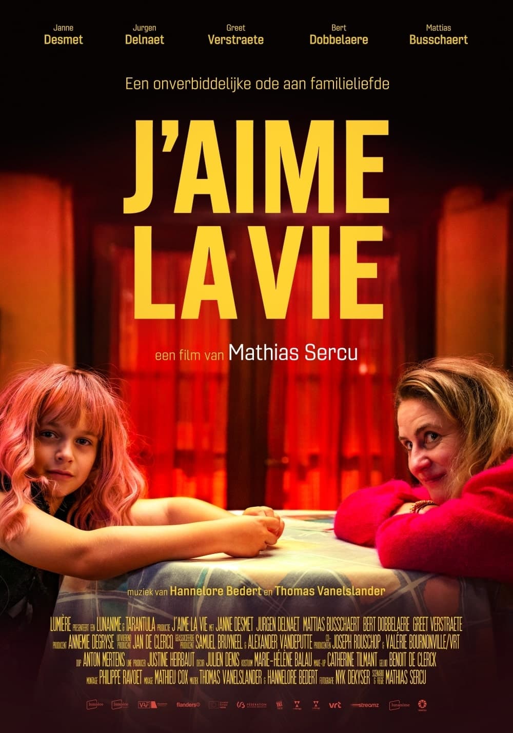 Poster for the movie "J’aime la vie"