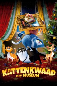 Poster for the movie "Kattenkwaad in het museum"