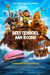 Poster for the movie "Beestenboel aan boord"