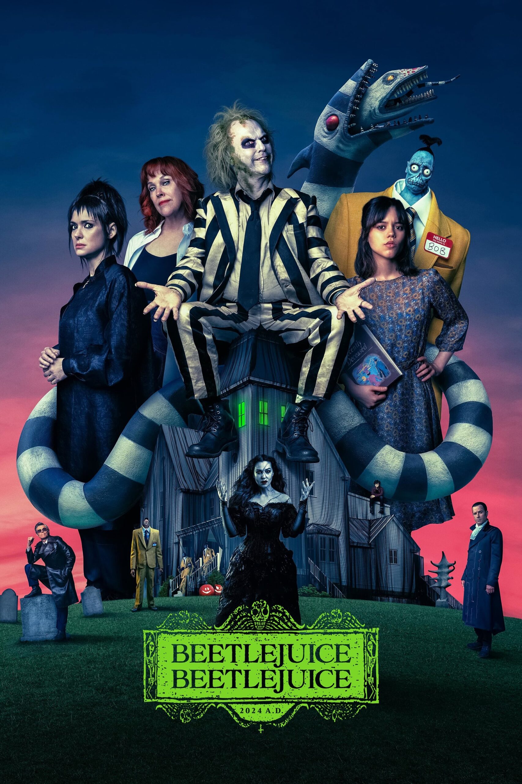 Poster for the movie "Beetlejuice Beetlejuice"