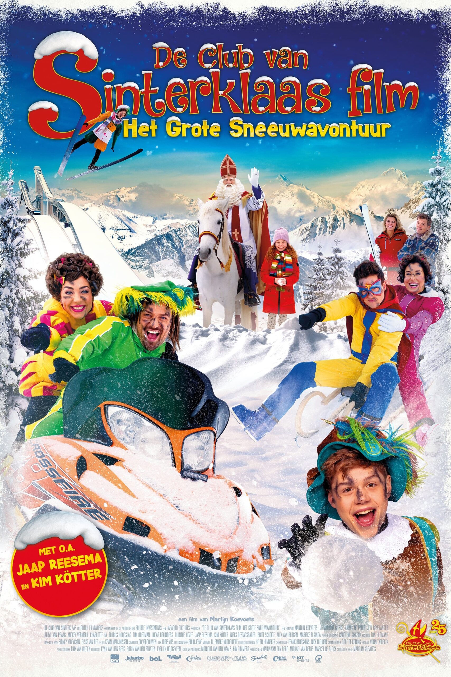 Poster for the movie "De Club van Sinterklaas film: Het Grote Sneeuwavontuur"