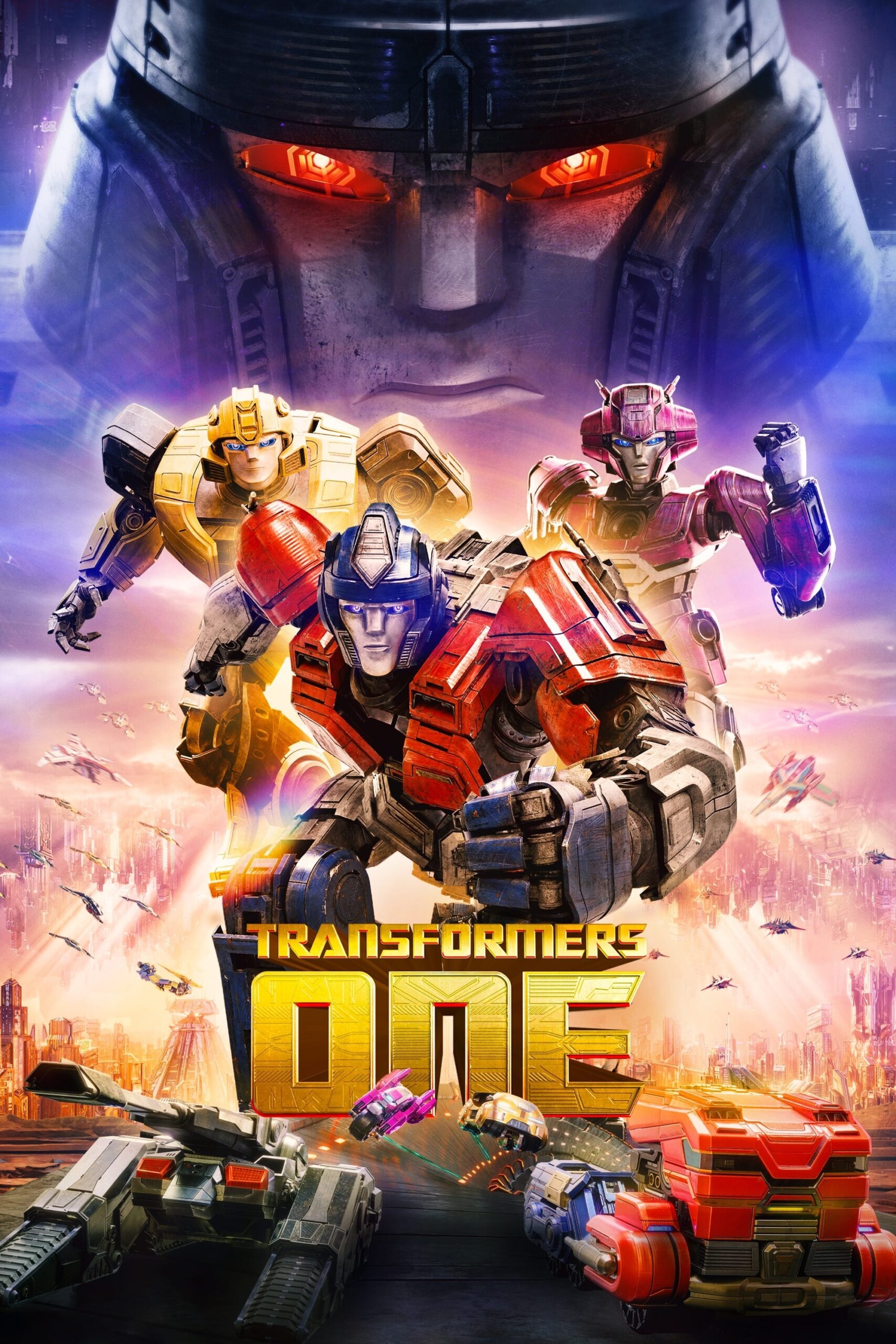 Poster for the movie "Transformers One"