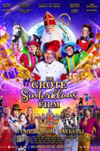 Poster for the movie "De Grote Sinterklaasfilm: Stampij in de bakkerij"