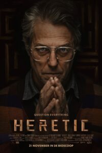 Poster for the movie "Heretic"