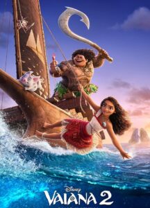 Poster for the movie "Moana 2"