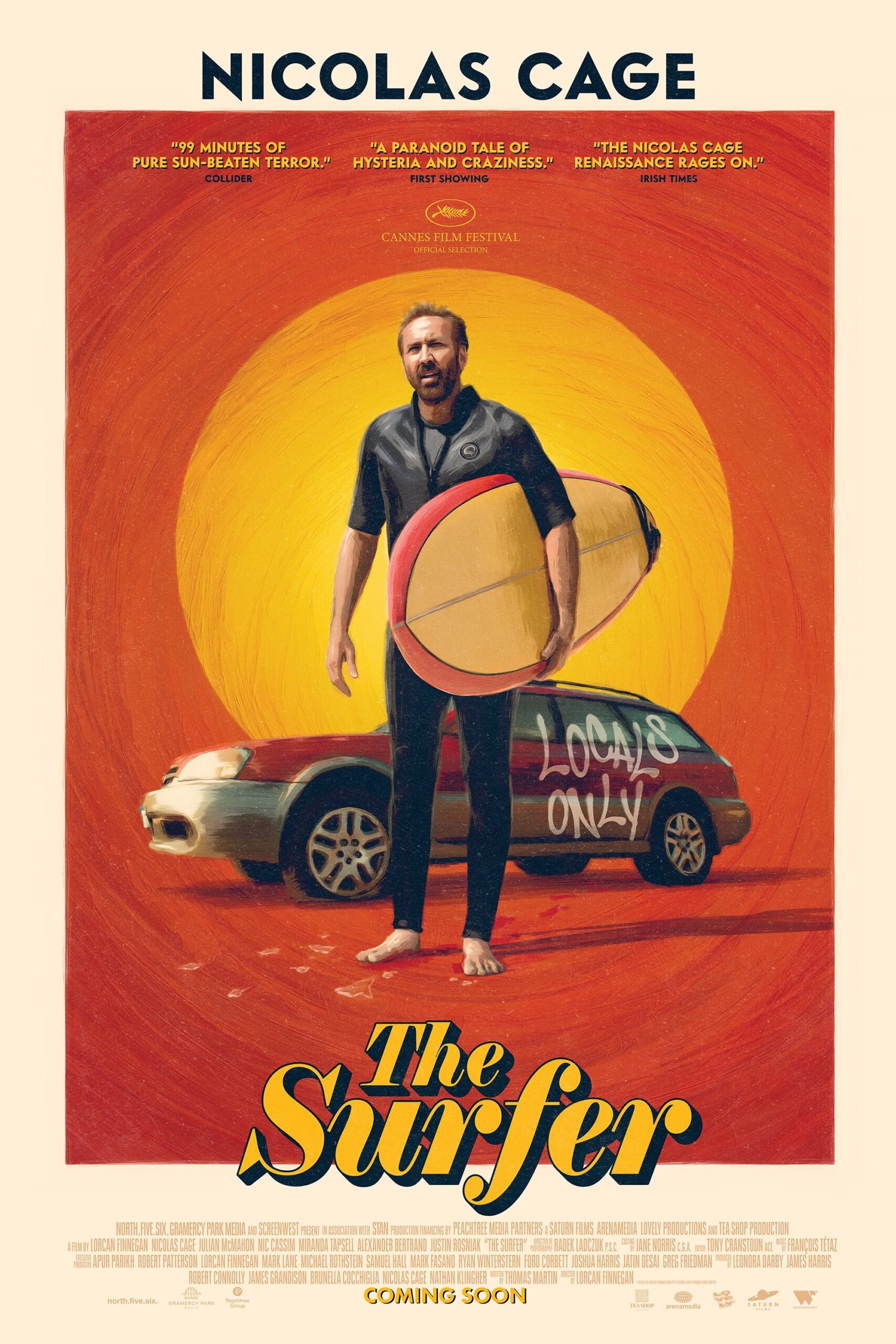 Poster for the movie "The Surfer"
